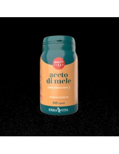 Erba Vita Aceto di Mele Integratore Intestinale 60 Capsule